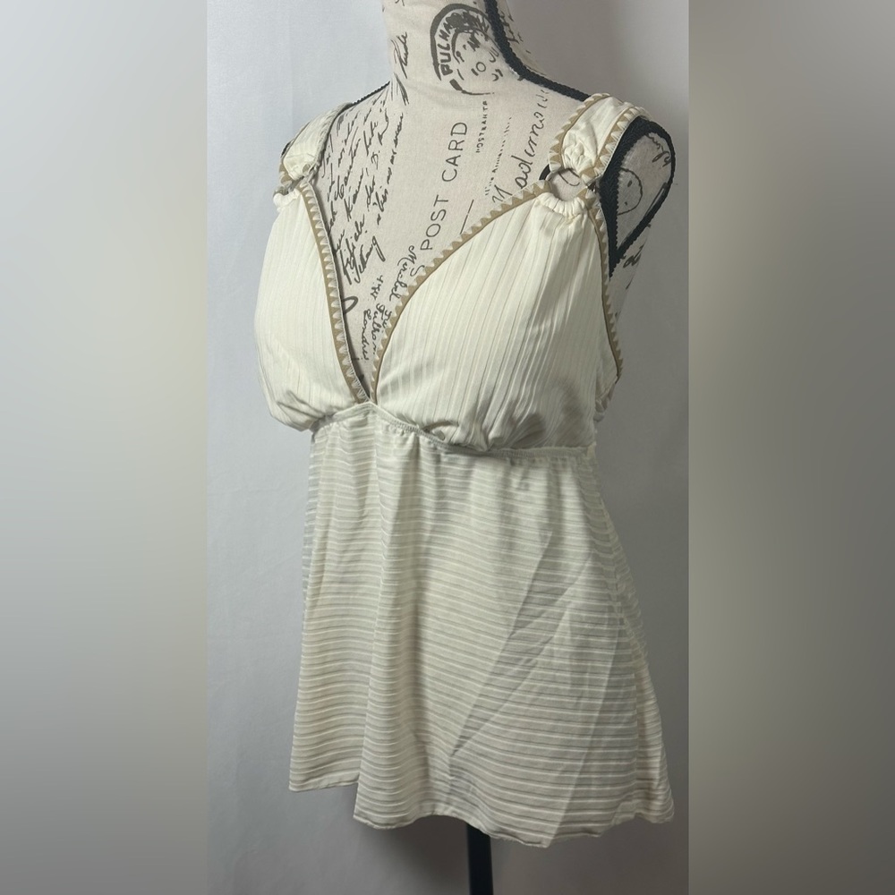 💜Women’s White Tankini — Size XXL - Picture 3 of 10